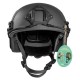 Шлем тактический FAST Helmet уровень защиты NIJ IIIA черный