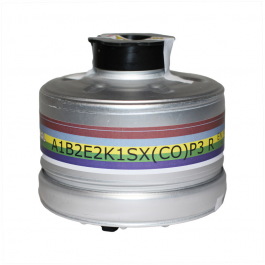 Фильтр для противогаза БРИЗ 3002 В1Е1К2SX(CO)NoHgР3D угарный газ
