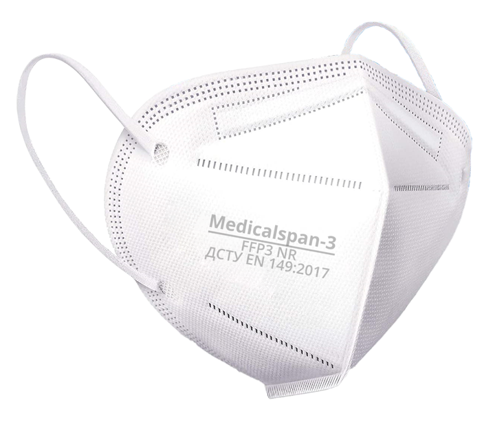 Купить Захисний респіратор medicalspan FFP3 без клапана ≡ цена