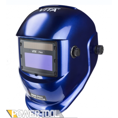 Маска, серія 6000 Pro, колір синій, True Color з автозатемненням