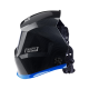 Сварочная маска TIG 3-A Pro TrueColor металлические соты черные с синей полосой