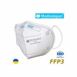 Защитный респиратор medicalspan FFP3 без клапана