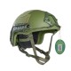Шлем тактический FAST Helmet уровень защиты NIJ IIIA олива