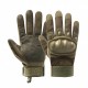 Защитные перчатки тактические с закрытыми пальцами и усиленным протектором